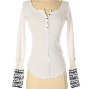 Free People Alpine Henley 🌻